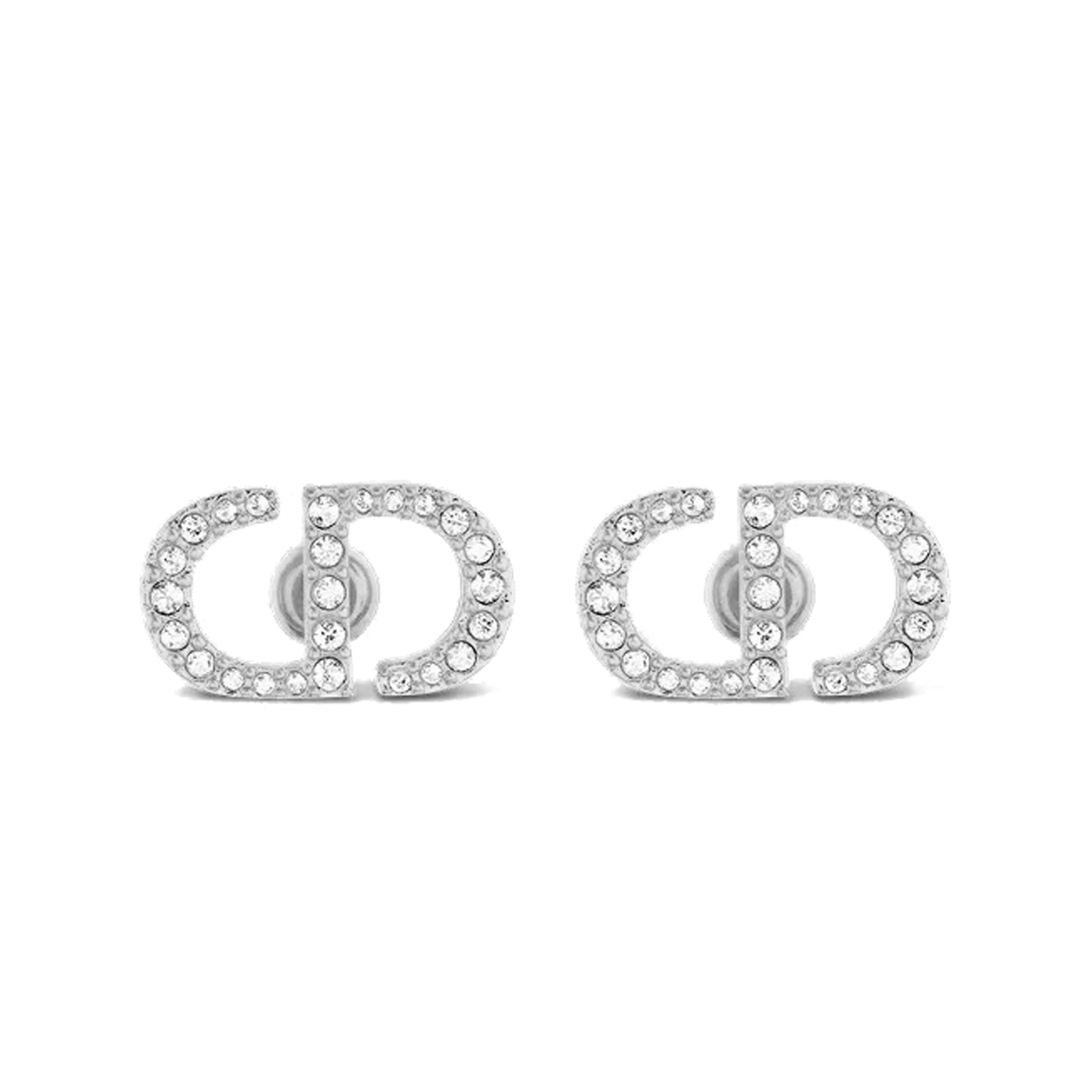 DIOR PETIT CD STUD EARRINGS E1742PTCCY_D102